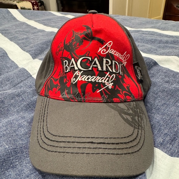 RDI Other - Bacardi Red and Gray Cap